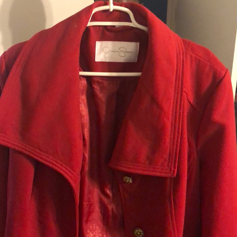 Jessica Simpson Red Jacket